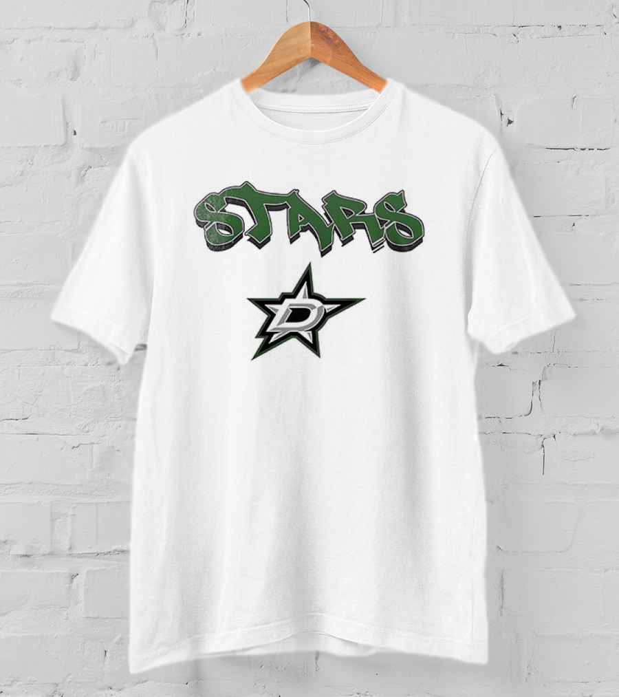 Dallas Stars Puck Yeah Hockey Skeleton NHL Fan Gear T-Shirt