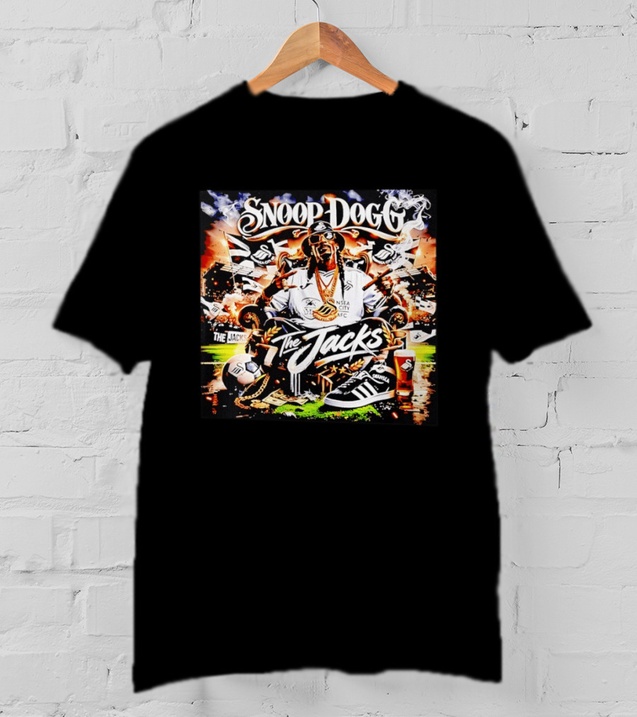 Snoop Dogg Swansea City AFC The Jacks Sneaker Soccer T-Shirt