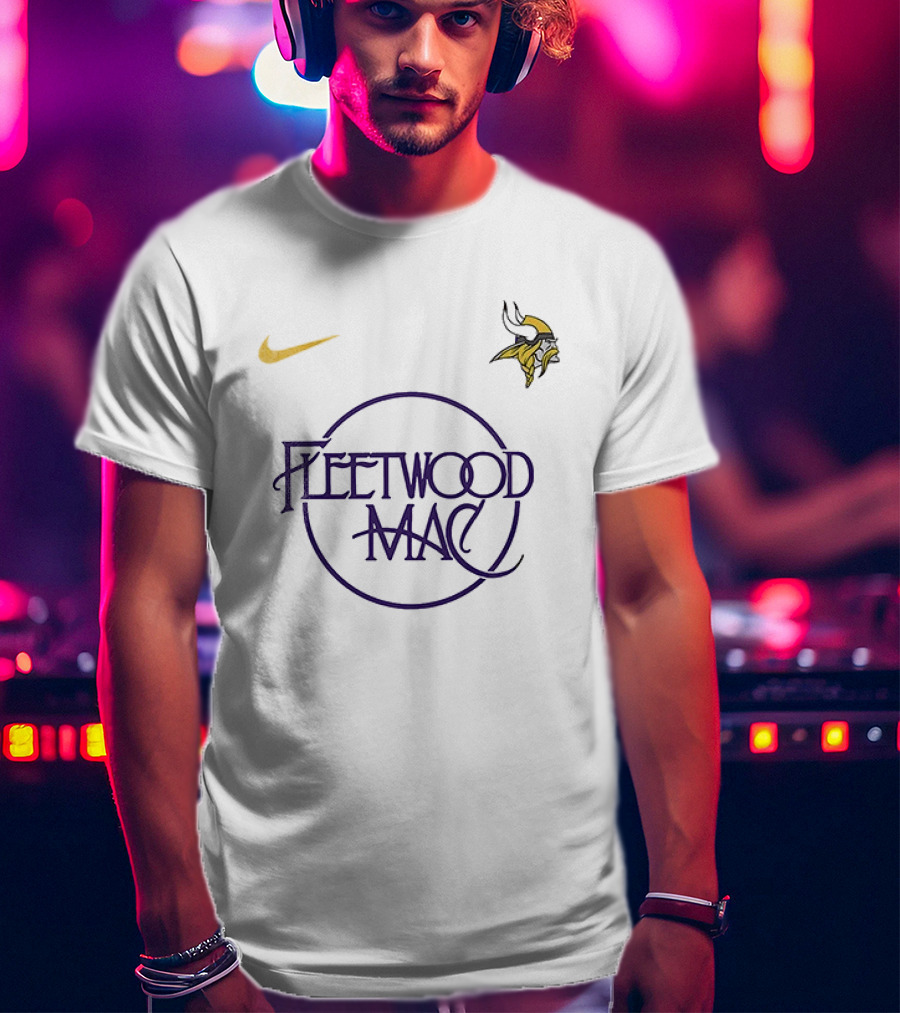 Nike Minnesota Vikings Fleetwood Mac Collaboration T-Shirt