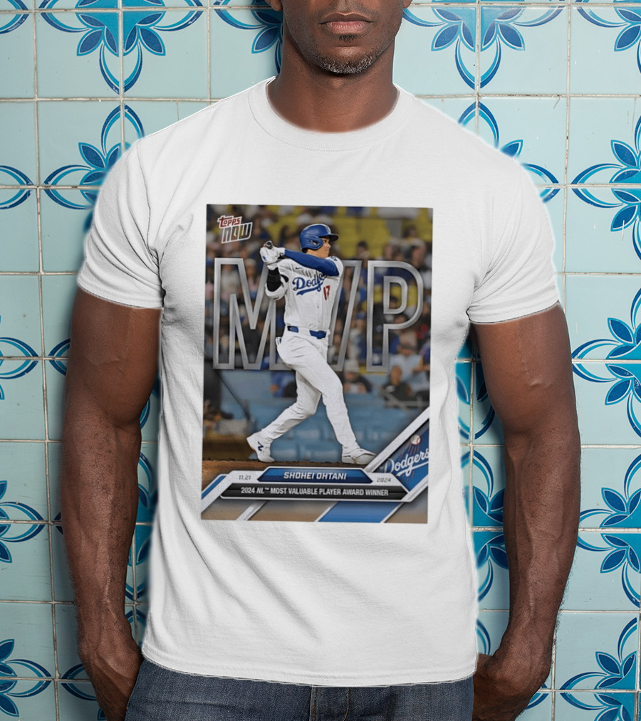 Shohei Ohtani 2024 NL Most Valuable Player Dodgers Baseball MVP T-Shirt
