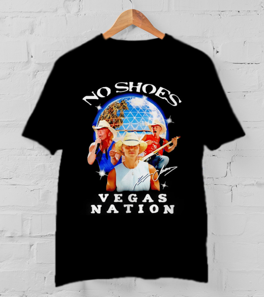 Kenny Chesney No Shoes Vegas Nation Live Music Event T-Shirt