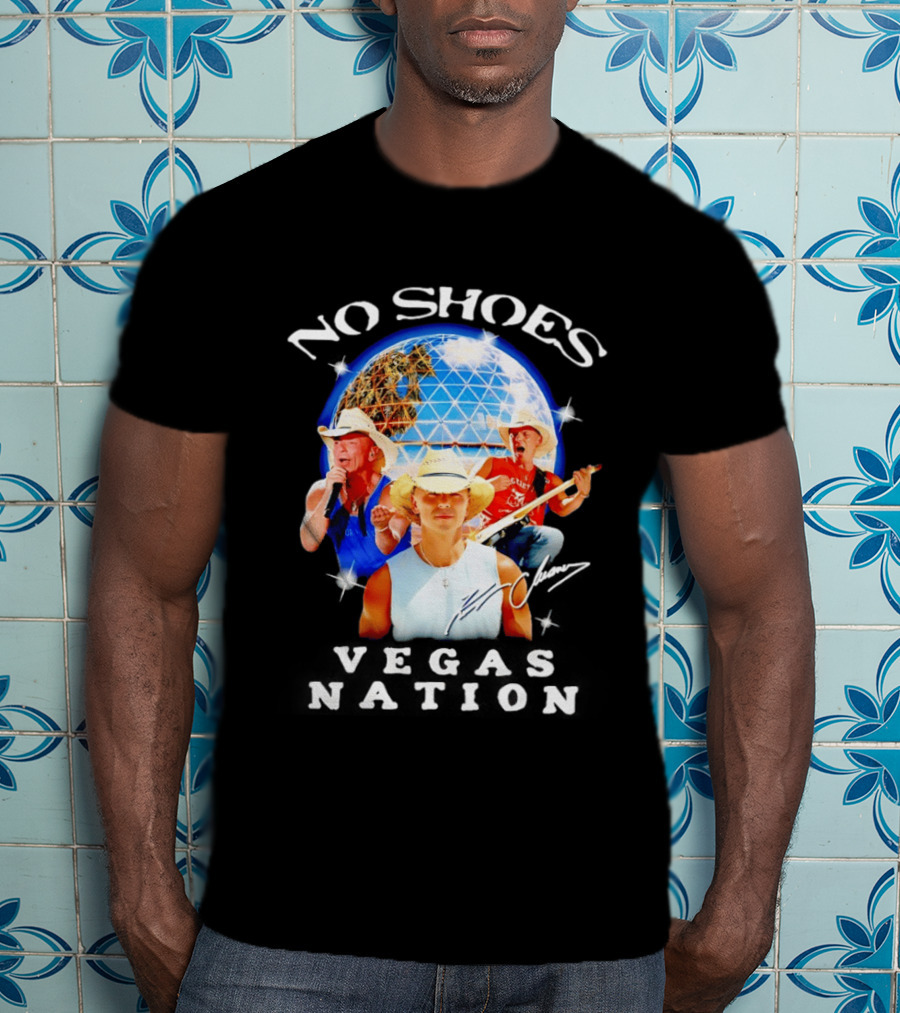Kenny Chesney No Shoes Vegas Nation Live Music Event T-Shirt