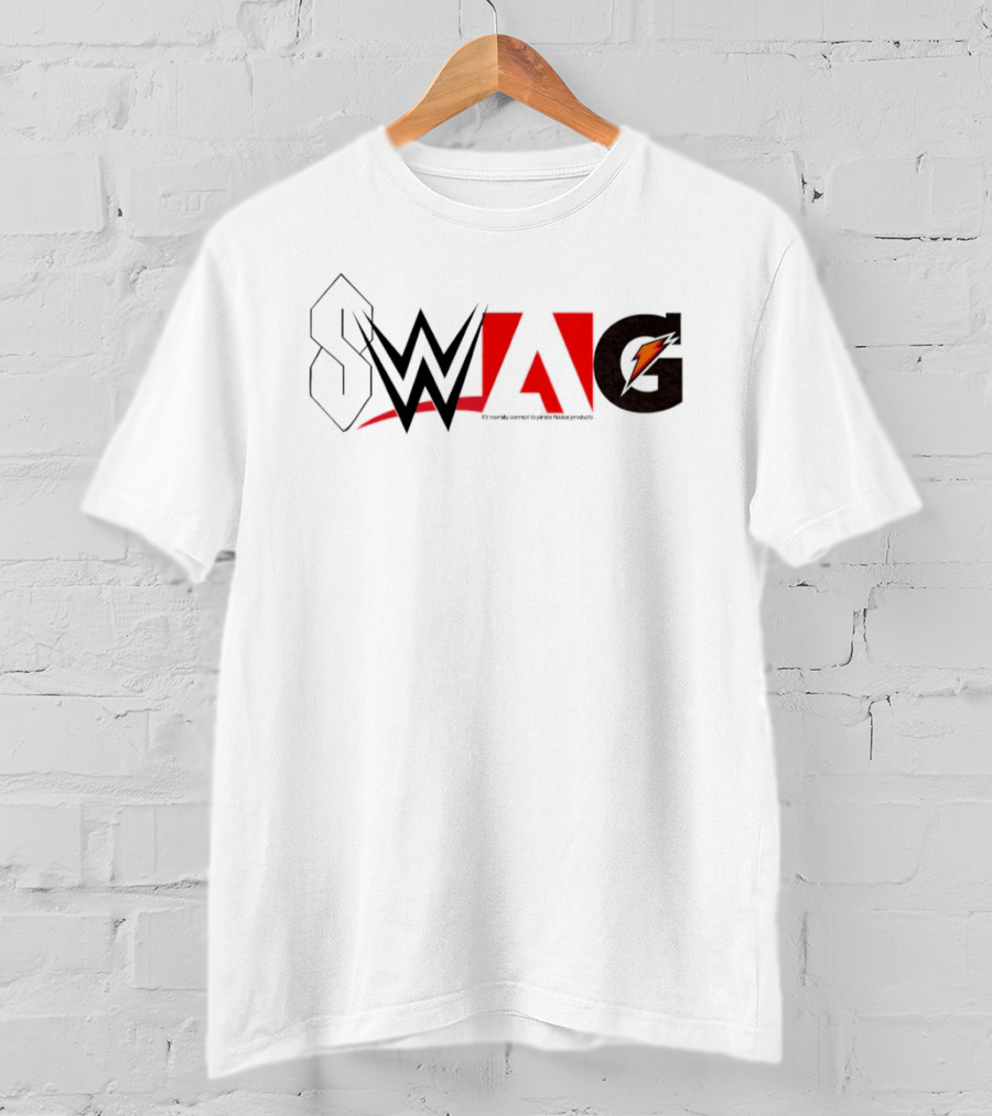SWAG Morally Correct To Pirate Adobe Products T-Shirt