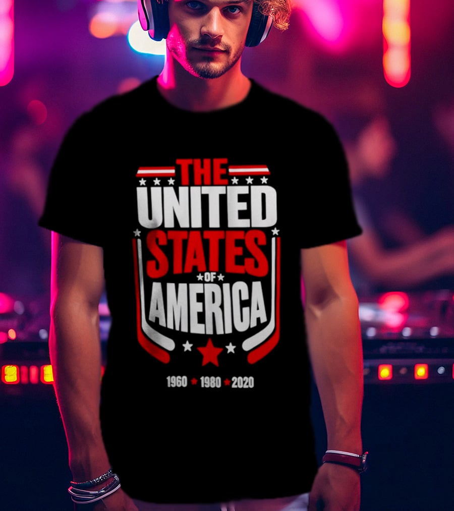Who Do You Play For The United States Of America 1980 1996 2026 T-Shirt