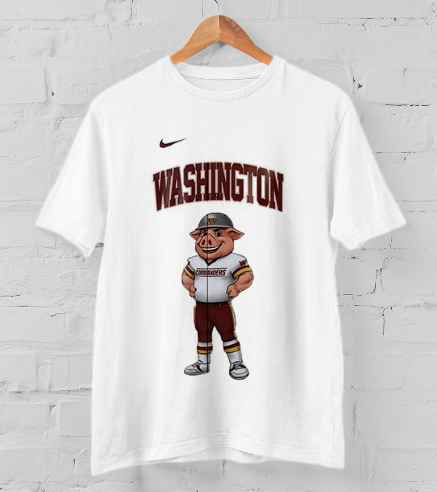 Washington Commanders Mascot Teacher Appreciation Month T-Shirt