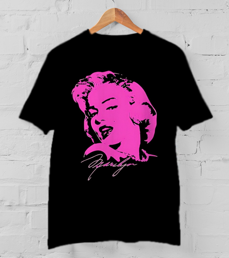 Marilyn Monroe Pink Pop T-Shirt
