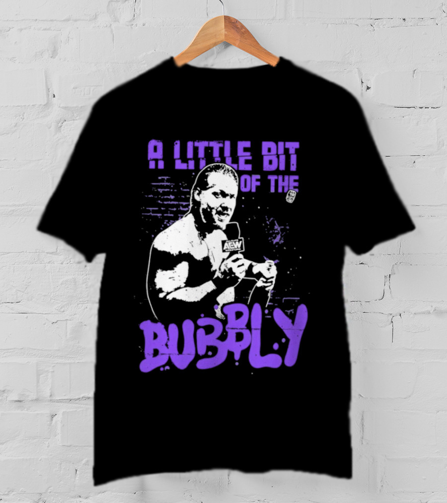 AEW Chris Jericho A Little Bit Of The Bubbly T-Shirt