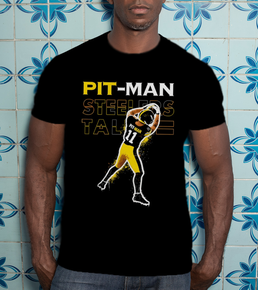 PIT MAN Steelers Talk T-Shirt