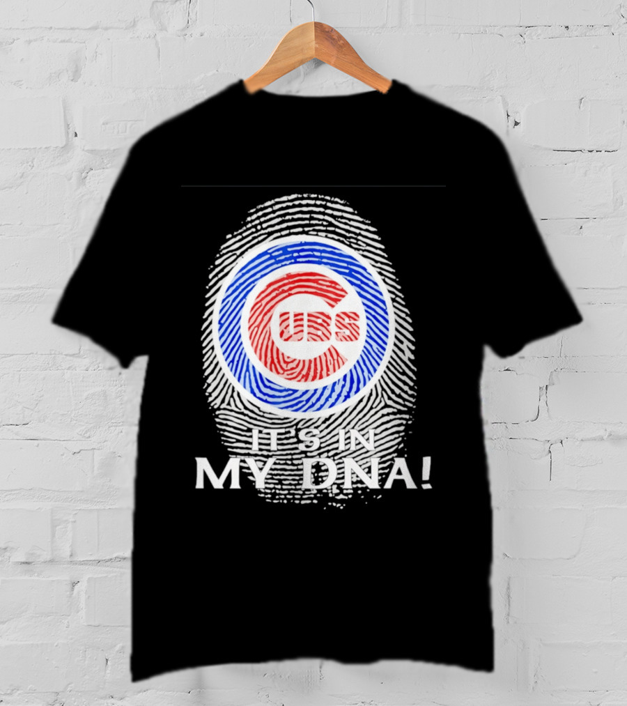 Chicago Cubs DNA Fingerprint It's In My DNA T-Shirt