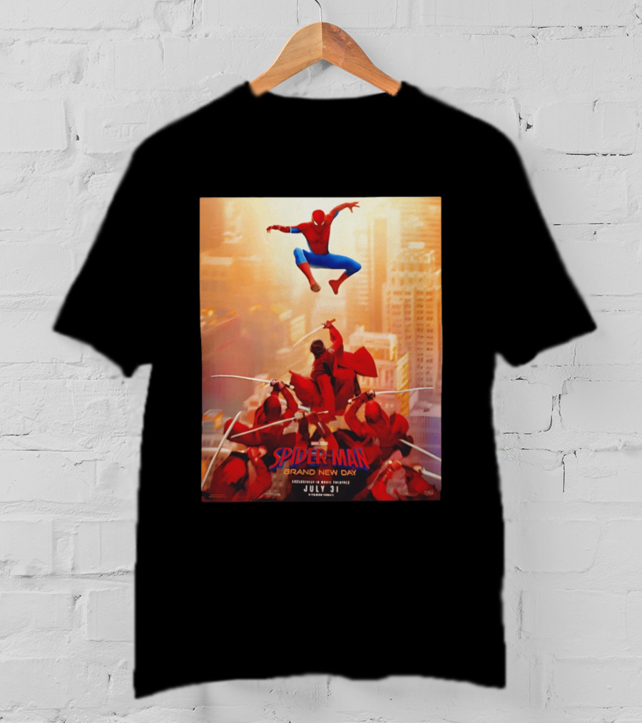 Spider Man Brand New Day Peter Vs The Hand Movie July 31 T-Shirt