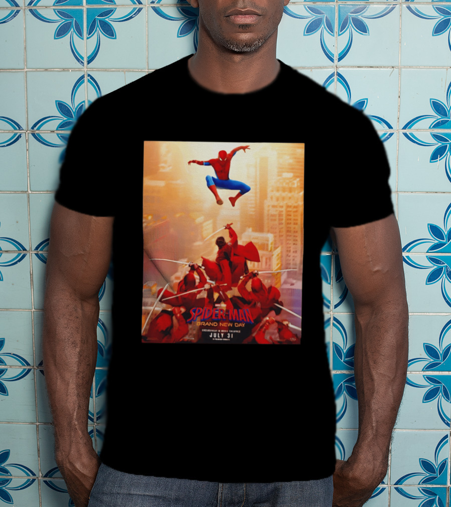 Spider Man Brand New Day Peter Vs The Hand Movie July 31 T-Shirt