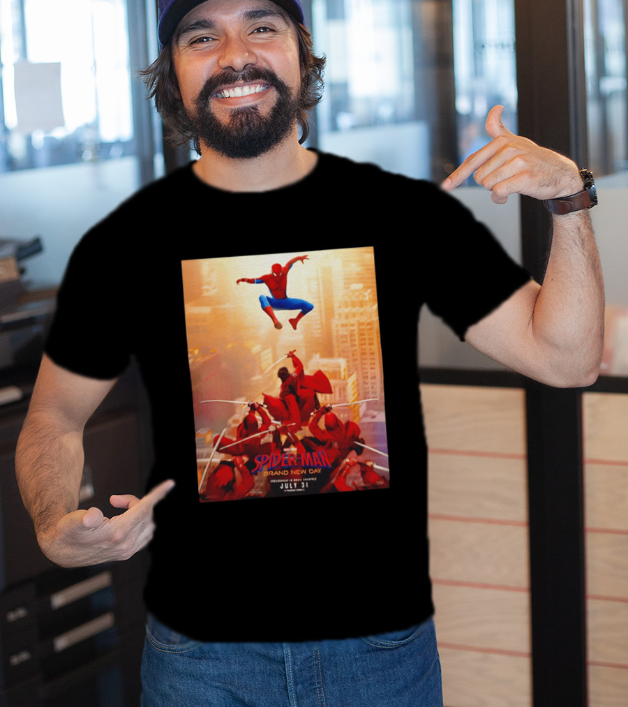 Spider Man Brand New Day Peter Vs The Hand Movie July 31 T-Shirt