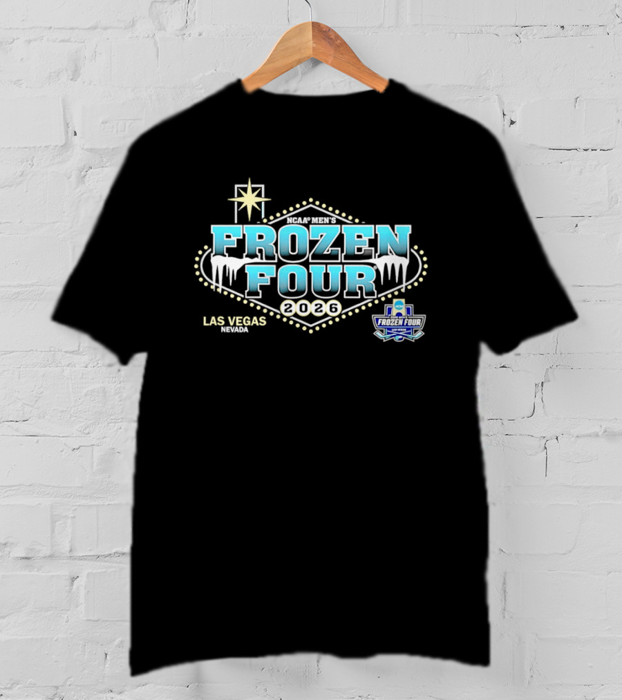 NCAA Frozen Four 2026 Men's Hockey Las Vegas March Madness Event T-Shirt