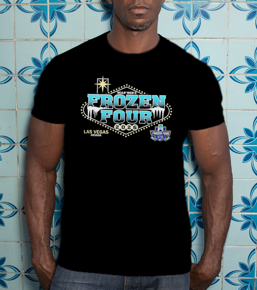 NCAA Frozen Four 2026 Men's Hockey Las Vegas March Madness Event T-Shirt