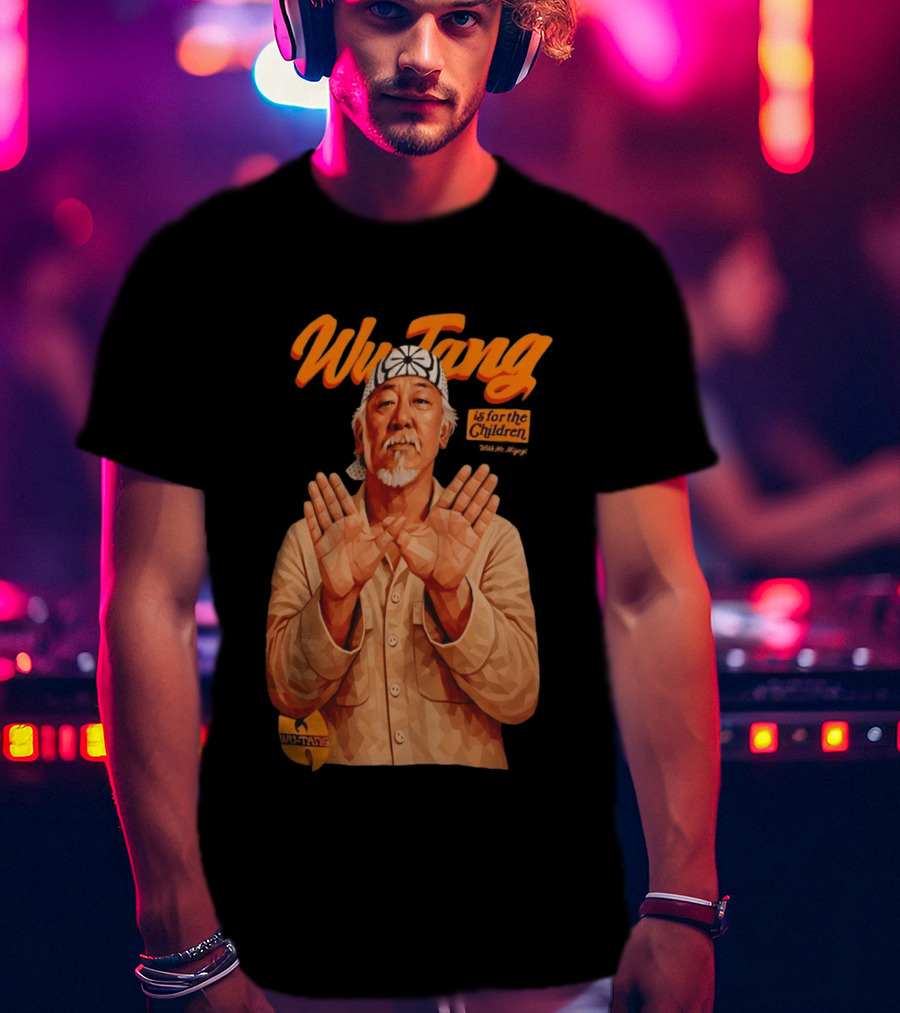 Wu Tang Is For The Children Mr. Miyagi T-Shirt
