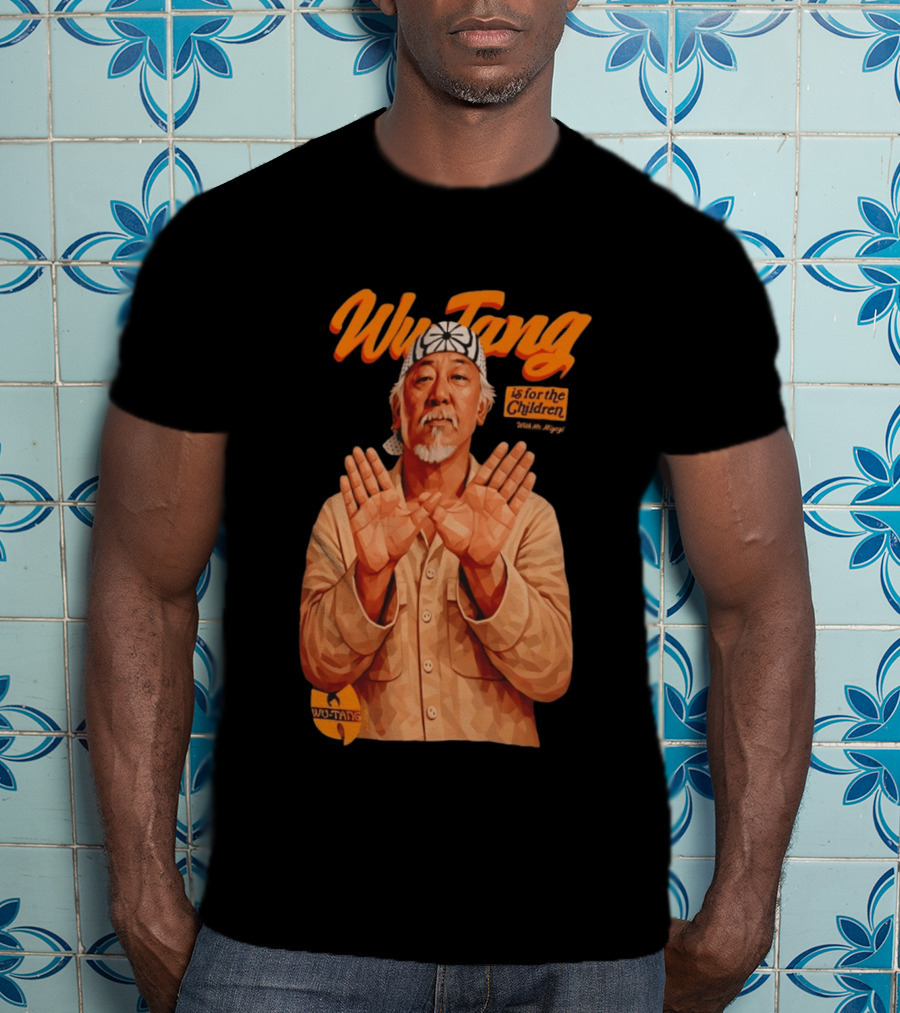 Wu Tang Is For The Children Mr. Miyagi T-Shirt