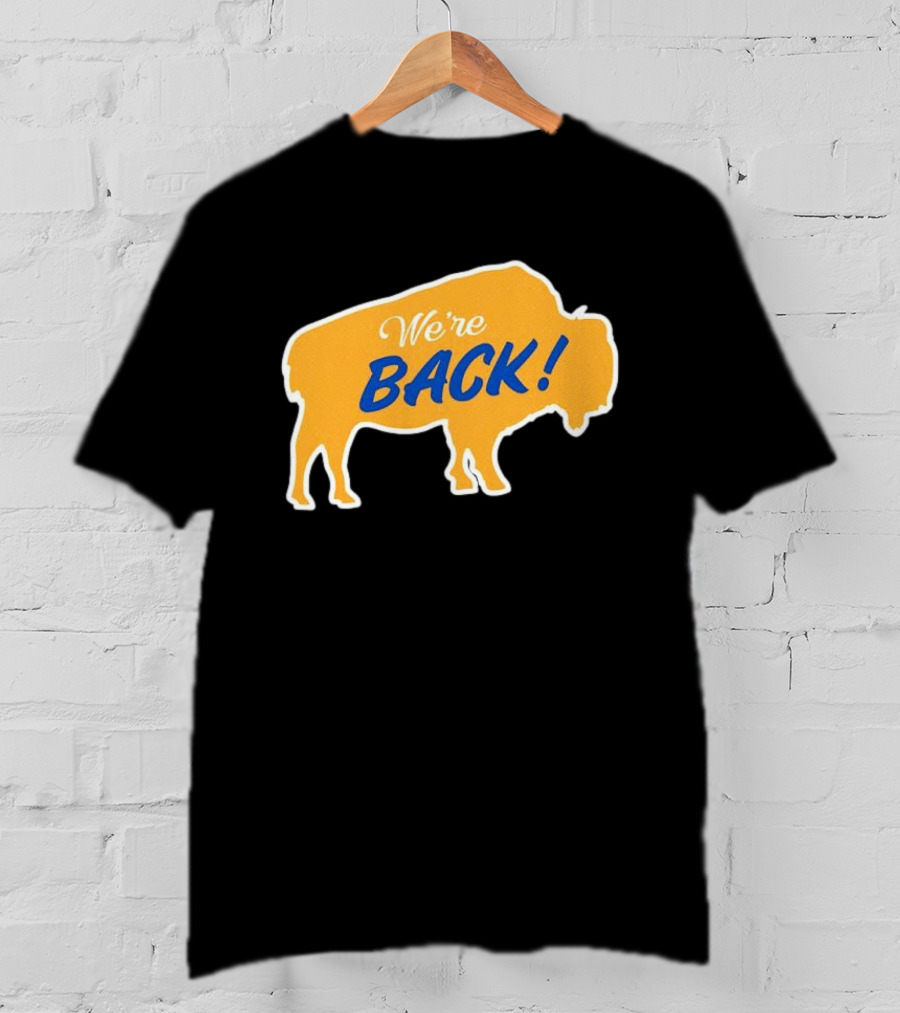 Buffalo Sabres NHL We're Back Bison T-Shirt