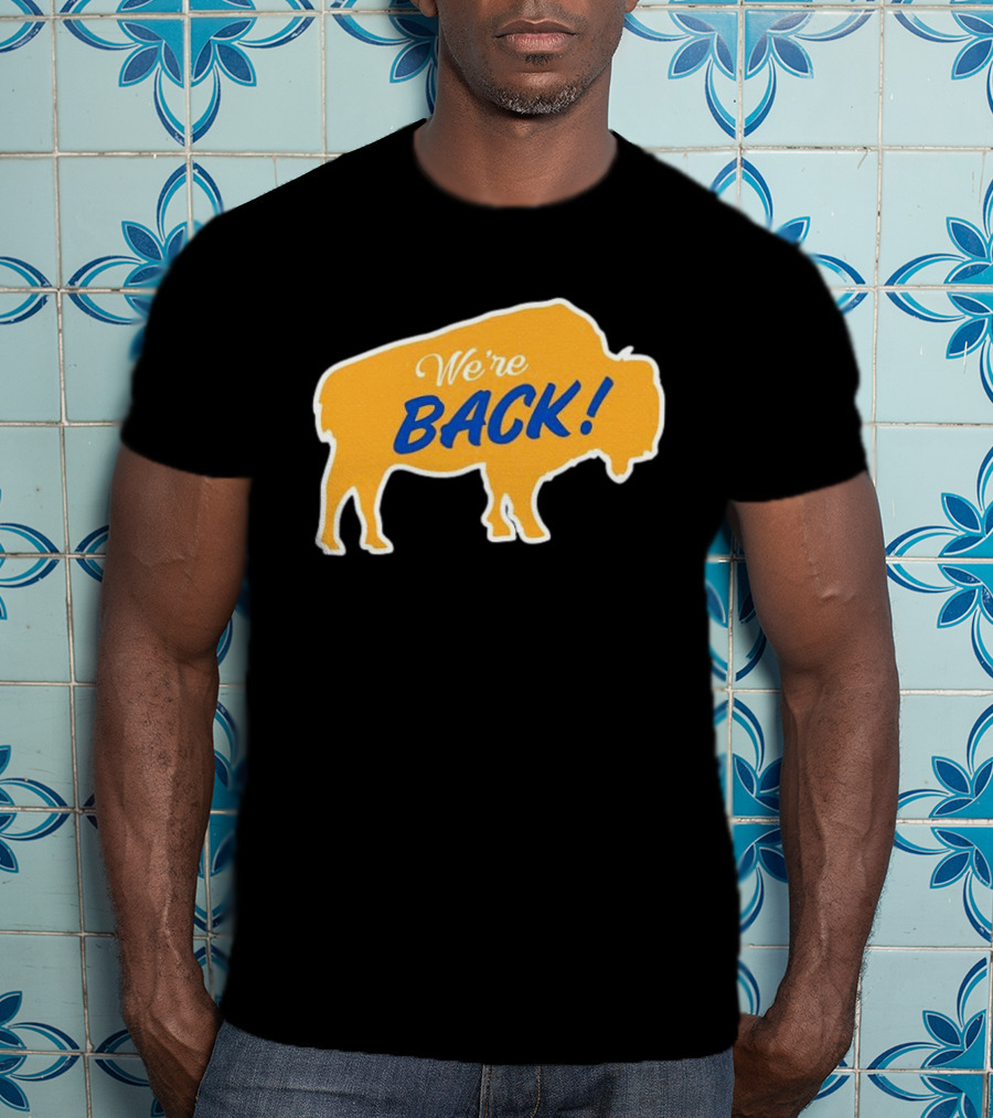 Buffalo Sabres NHL We're Back Bison T-Shirt