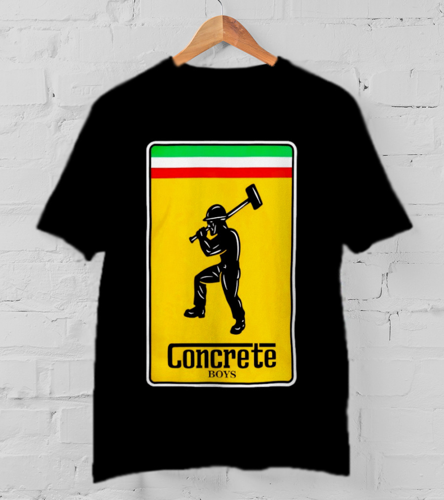Concrete Boys Lil Yachty Scuderia Bold Graphic Worker T-Shirt