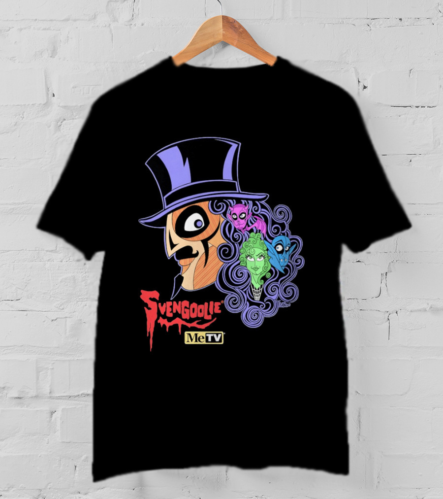 Svengoolie MeTV Horror Host Character Cartoon T-Shirt