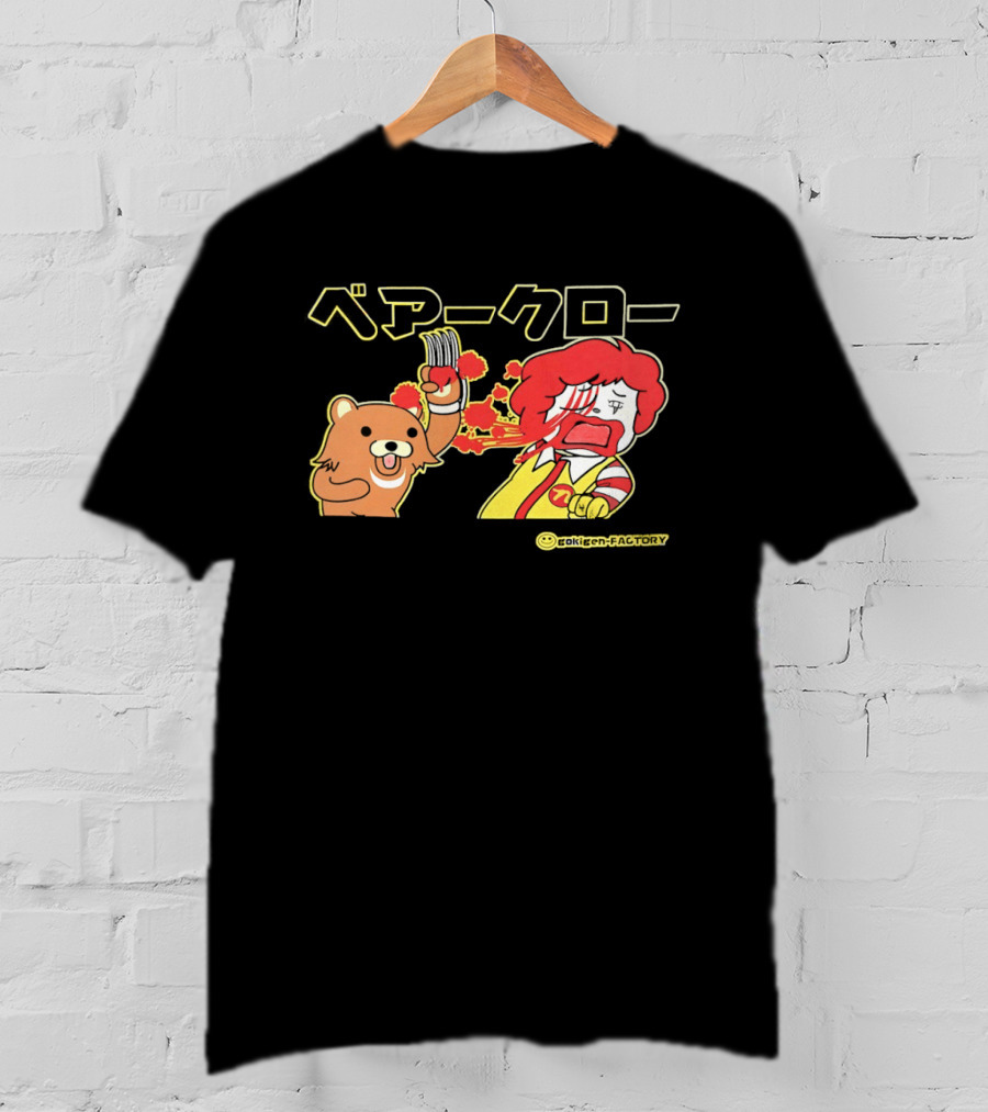 Gokigen Factory Bear Claw Ronald T-Shirt