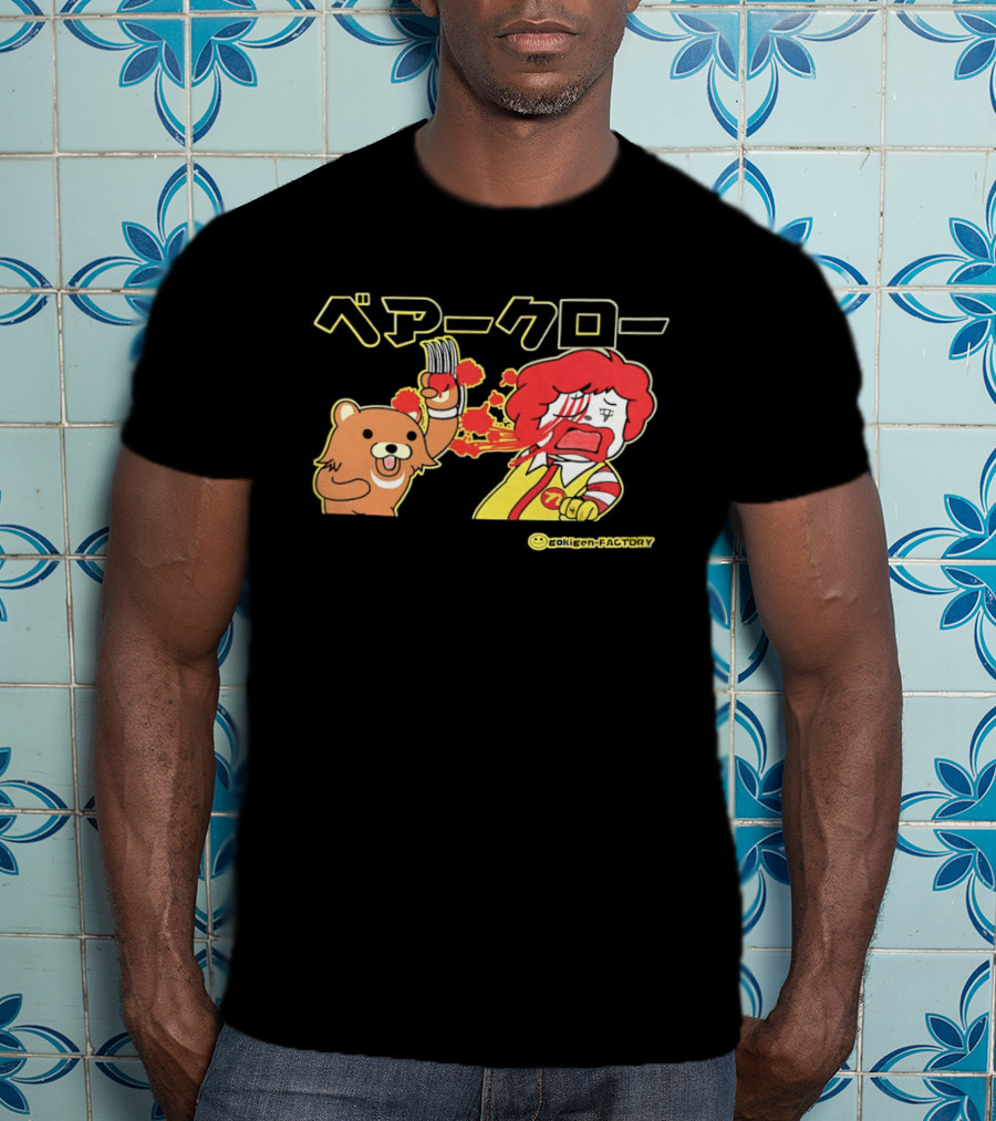 Gokigen Factory Bear Claw Ronald T-Shirt