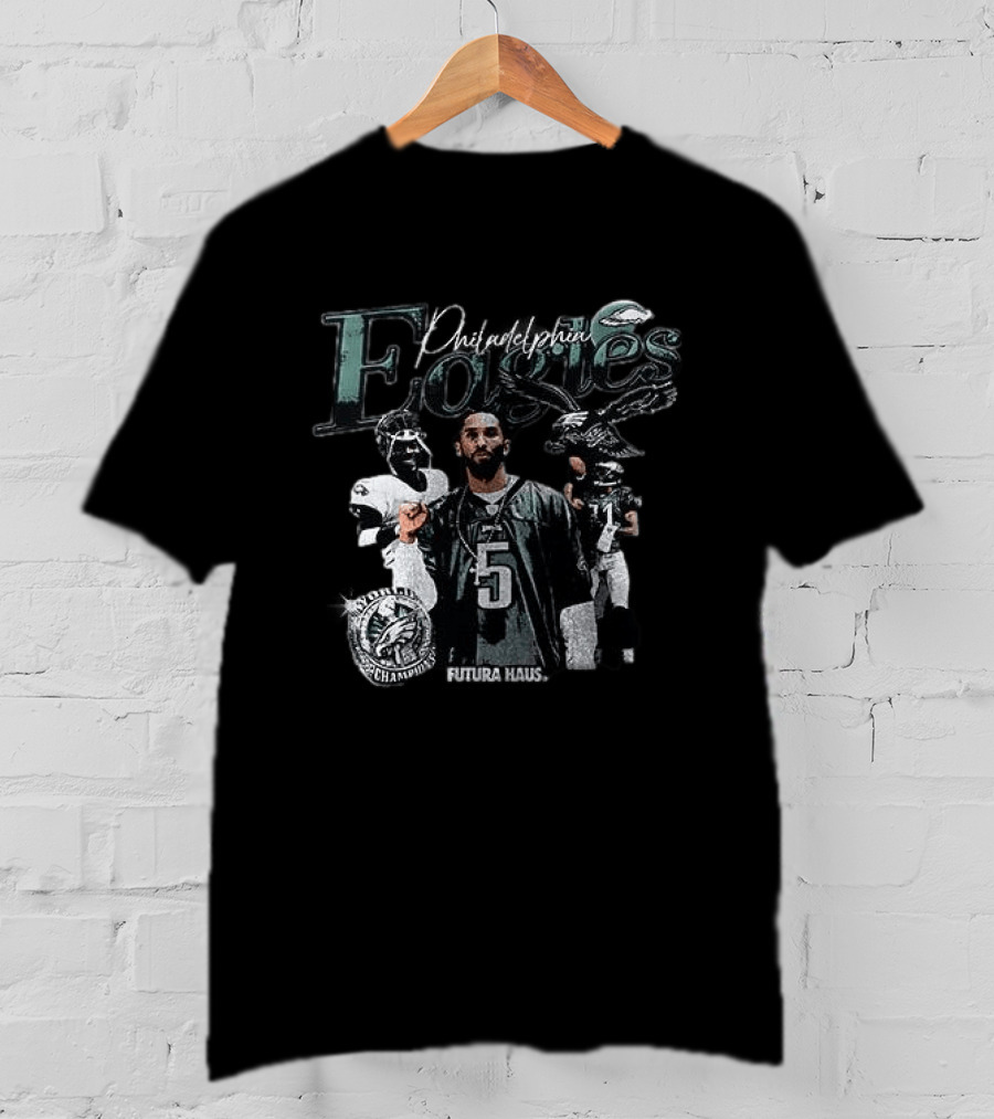 Philadelphia Eagles Super Bowl Champions Kobe Bryant Eltura Haus T-Shirt