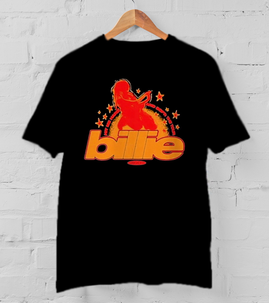 Billie Hit Me Hard And Soft The Tour Guitar Riff Ringer T-Shirt