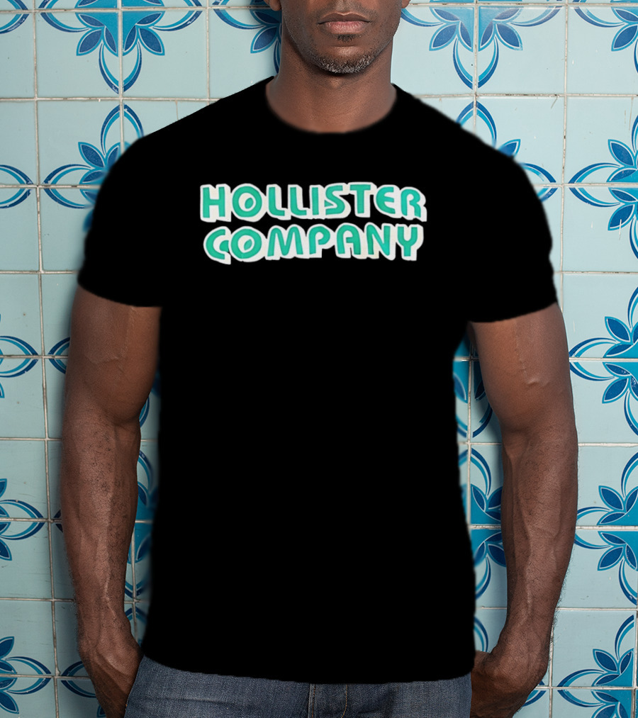 Hollister Company Cotton Casual Wear T-Shirt