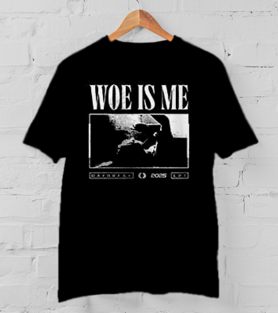 Woe Is Me Daybreak LP3 Album Cover T-Shirt
