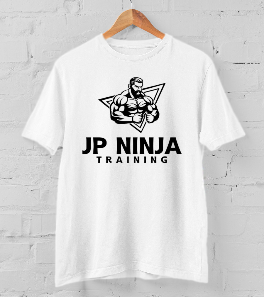 JP Ninja Training Muscle Man Triangle T-Shirt