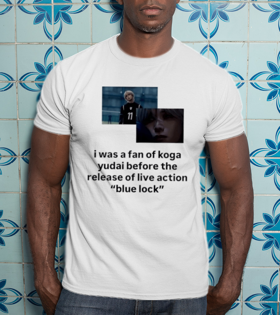 Koga Yudai Before Blue Lock Live Action Release Fan T-Shirt
