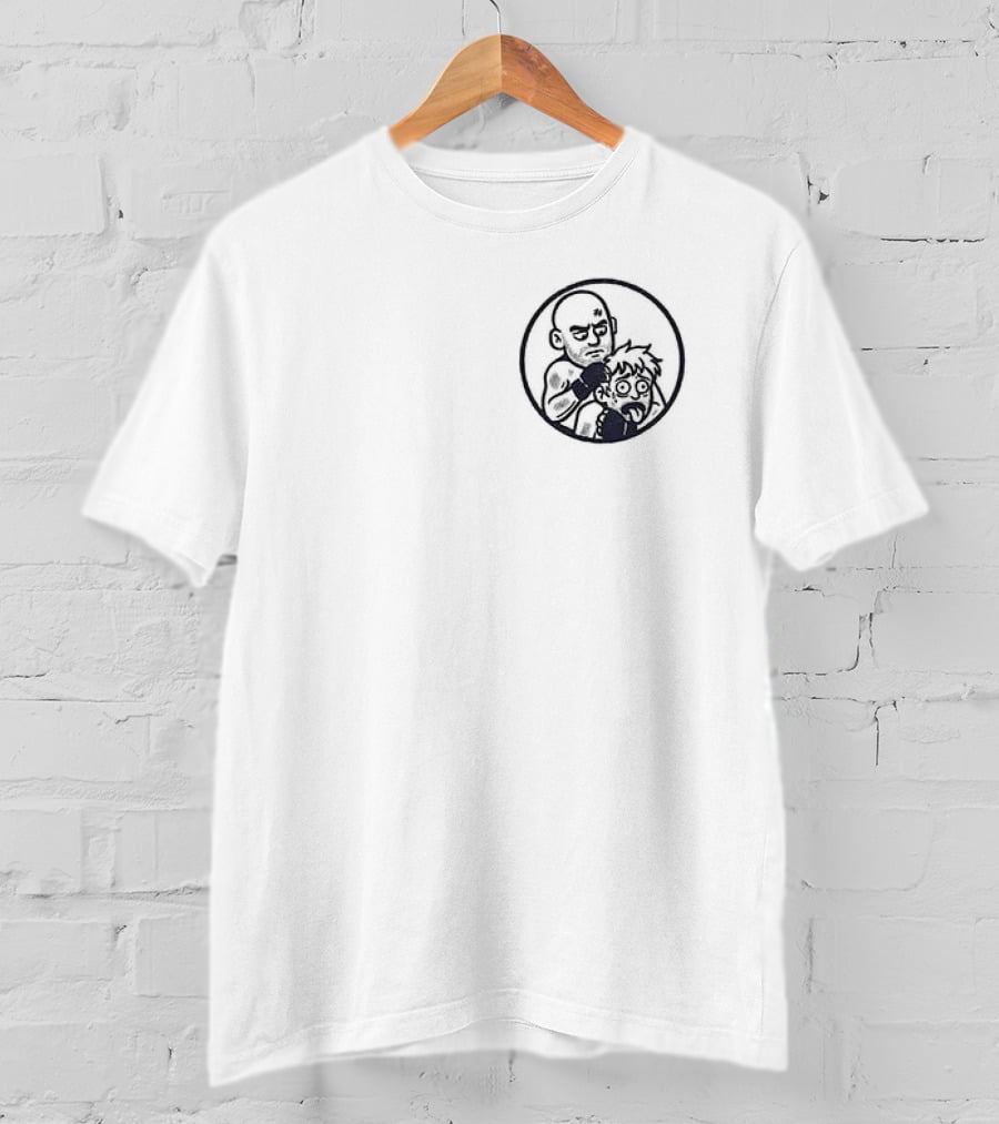 Let's Talk Now Please Don't Kill Me He Tapped He Begged Me Please Don't Kill Me Skull Roses Circle T-Shirt