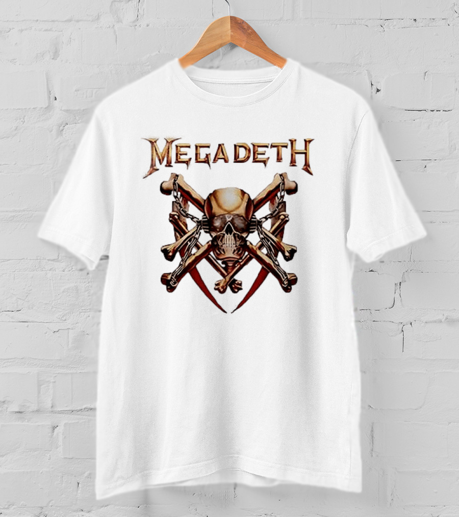Megadeth Skull And Crossbones The End Is Near T-Shirt