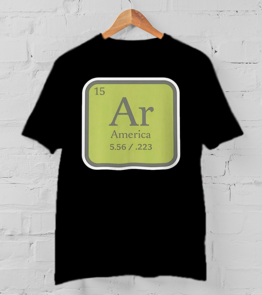 15 Ar America 5.56 .223 Ammo Element T-Shirt