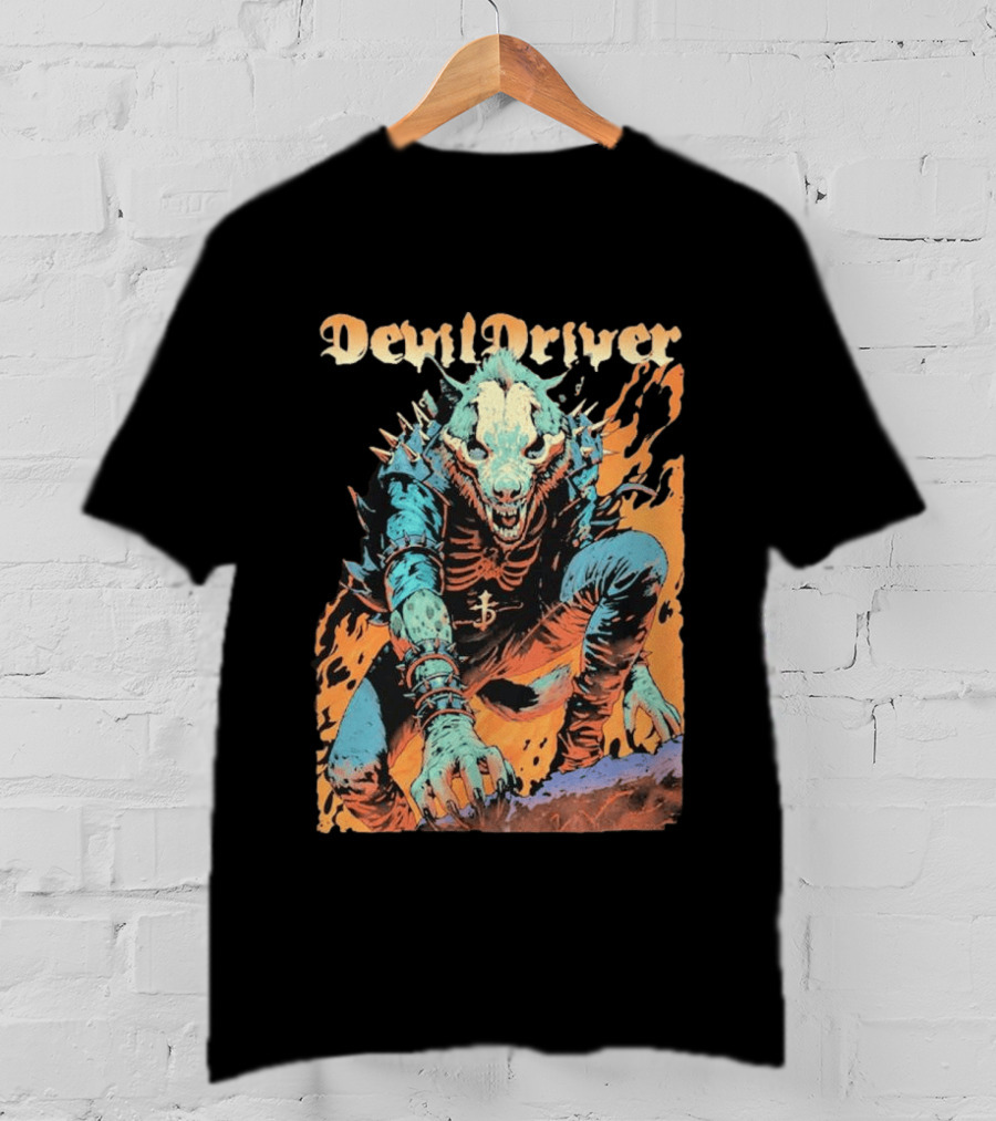 DevilDriver Fire Hyena Strike And Kill T-Shirt