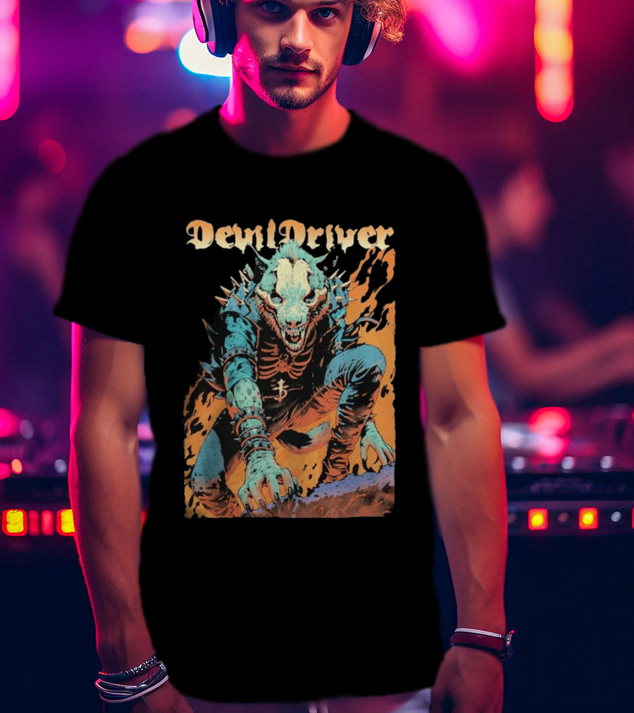 DevilDriver Fire Hyena Strike And Kill T-Shirt