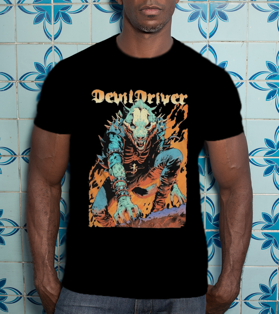DevilDriver Fire Hyena Strike And Kill T-Shirt