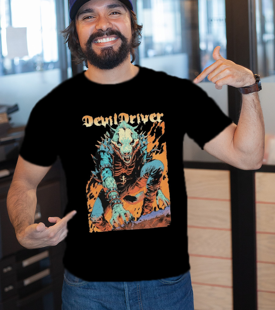 DevilDriver Fire Hyena Strike And Kill T-Shirt