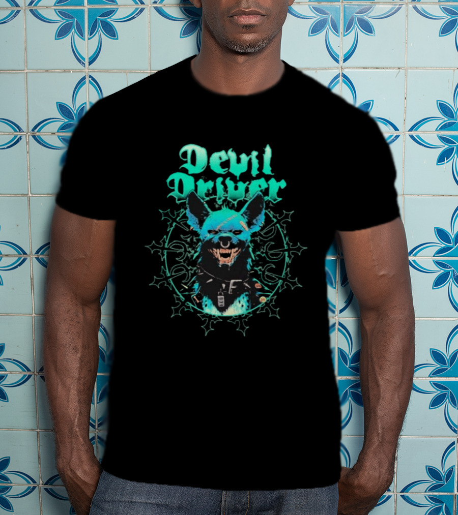 DevilDriver Sinister Canine Cross T-Shirt