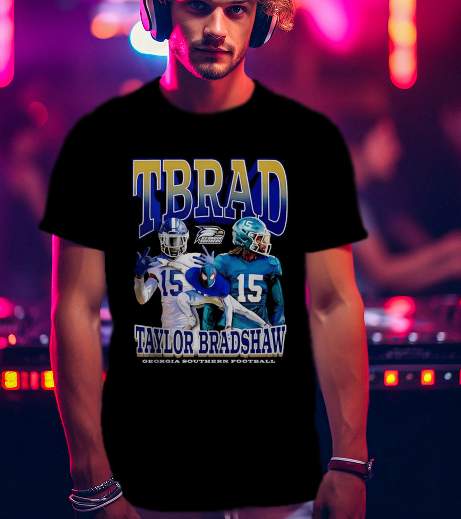 TBRAD Taylor Bradshaw Georgia Southern Football Eagles T-Shirt