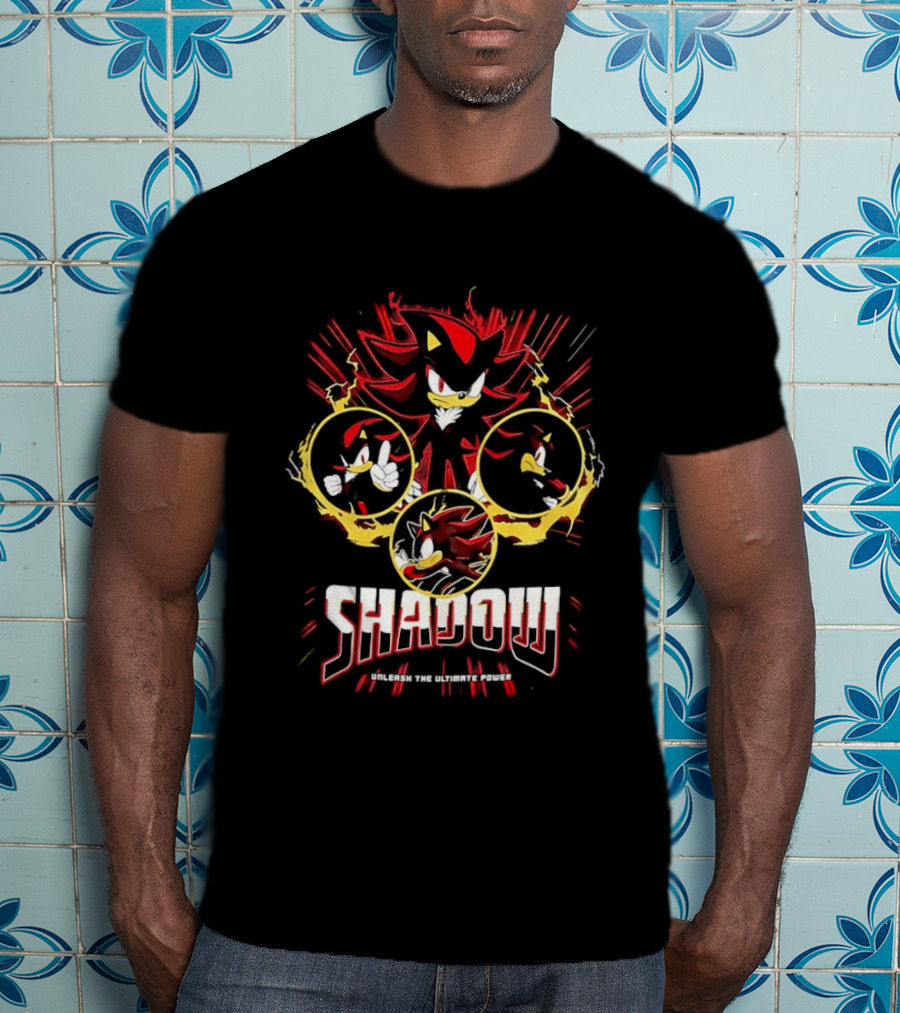 Shadow The Hedgehog Unleash The Ultimate Power T-Shirt