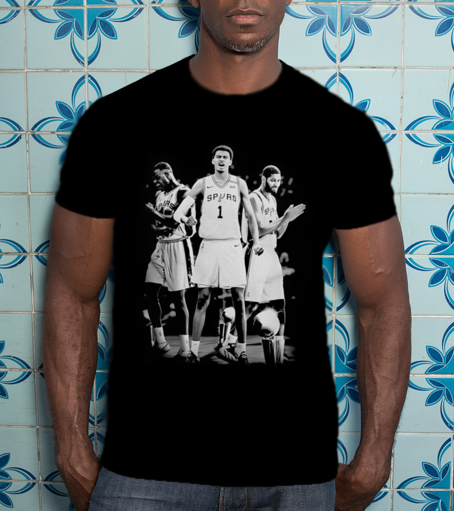Victor Wembanyama San Antonio Spurs Number 1 NBA Draft Pick Player T-Shirt