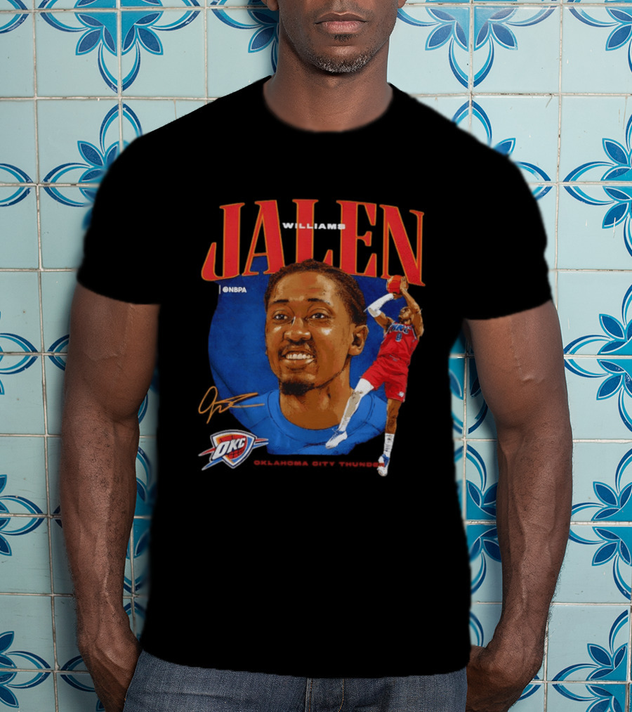 Jalen Williams Oklahoma City Thunder NBA OKC T-Shirt