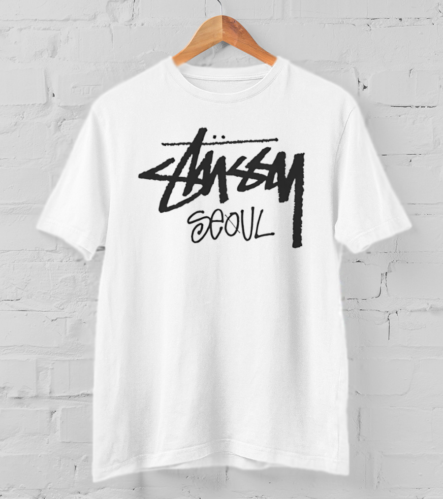 Stussy Seoul Streetwear Fashion T-Shirt