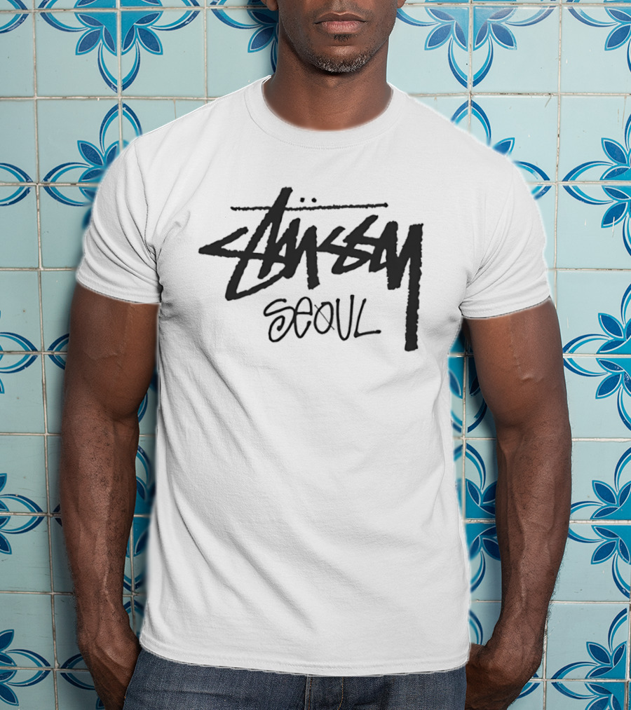 Stussy Seoul Streetwear Fashion T-Shirt