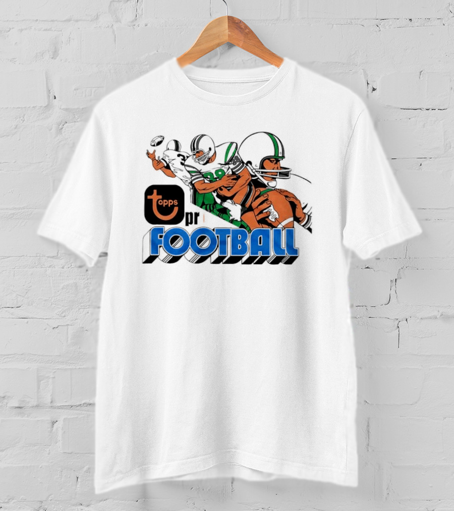 Topps Pro Football 3D 1981 Classic Vintage NFL Players T-Shirt