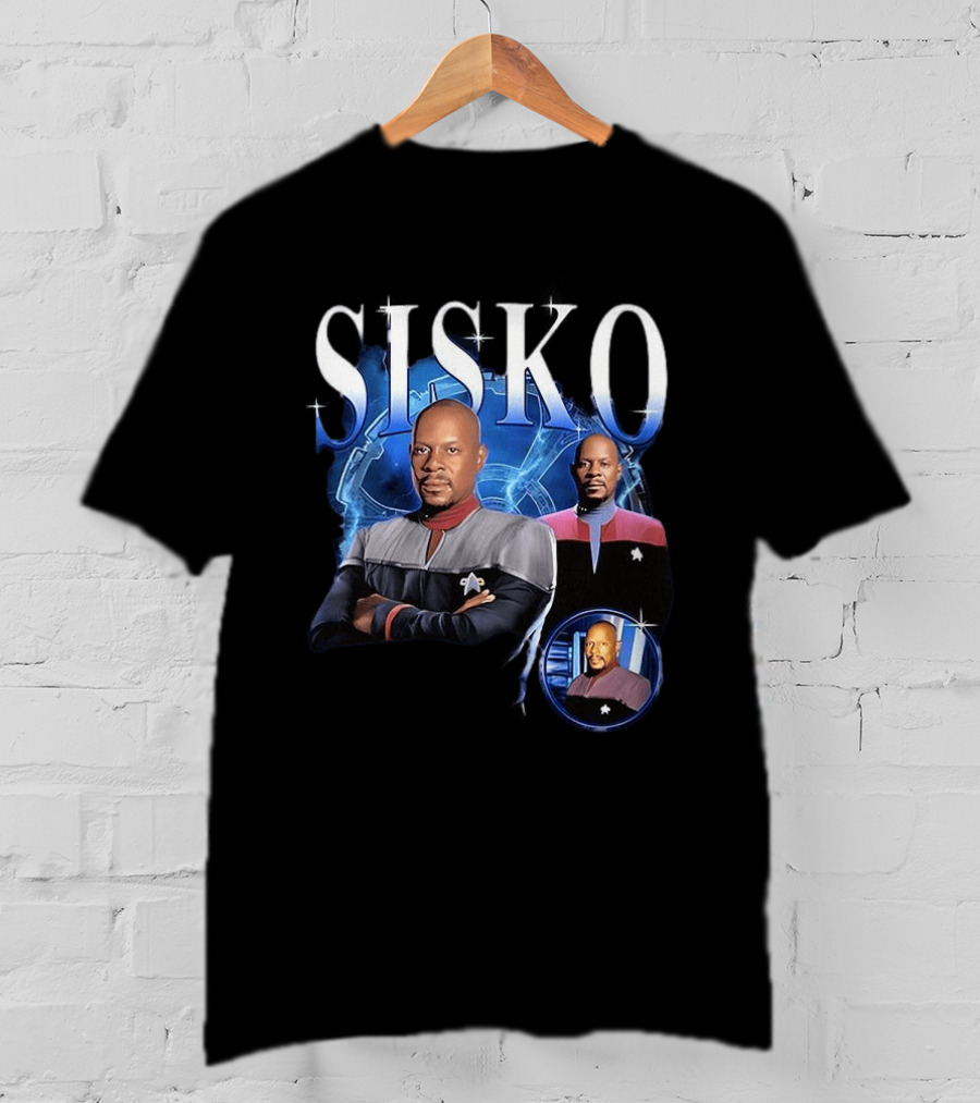 Sisko Avery Brooks Starfleet Captain Sci Fi T-Shirt