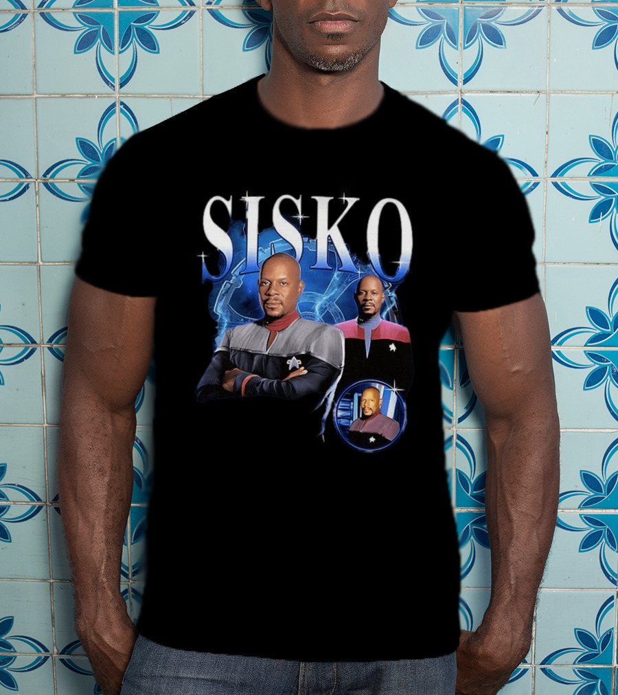 Sisko Avery Brooks Starfleet Captain Sci Fi T-Shirt