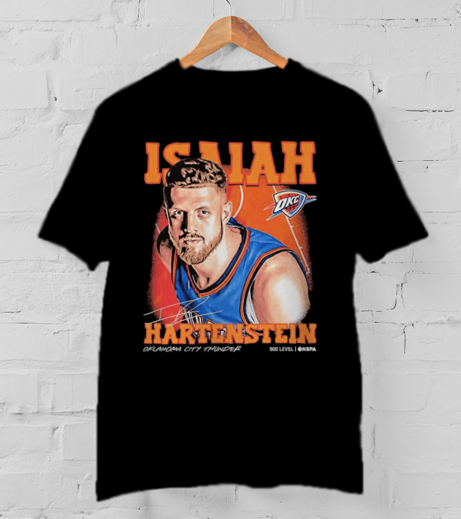 Isaiah Hartenstein Oklahoma City Thunder NBA OKC Basketball T-Shirt